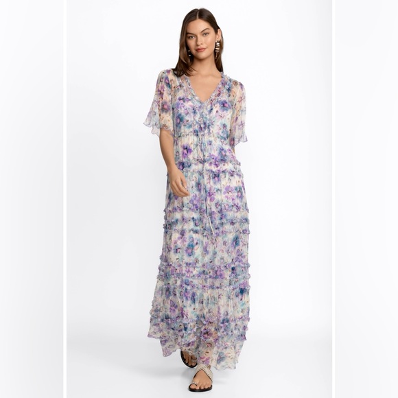 Johnny Was
Glinda Silk Maxi Dress - Picture 2 of 10